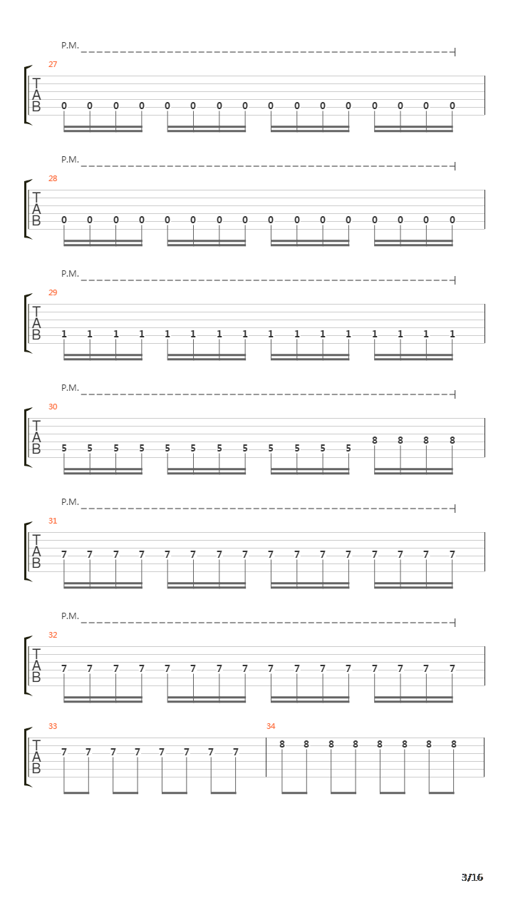 Meridian吉他谱