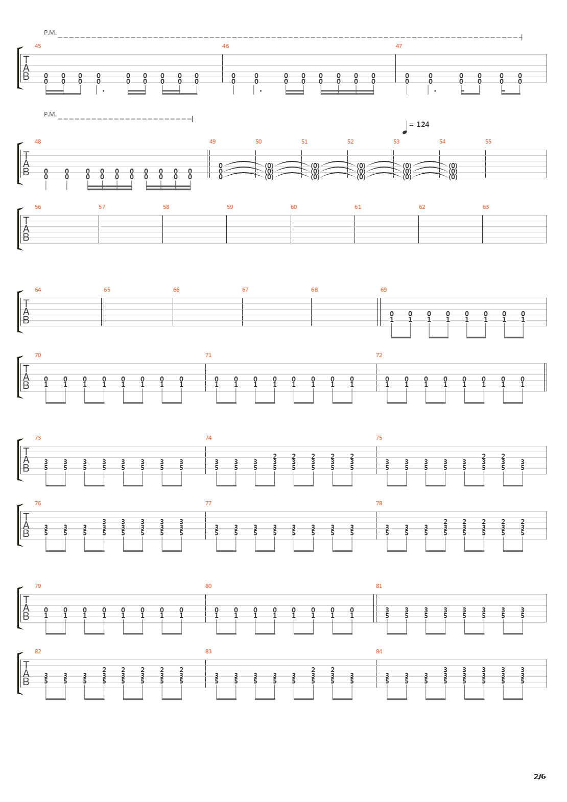 Meridian吉他谱