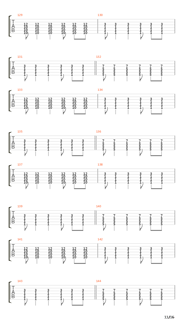 Pangaea吉他谱