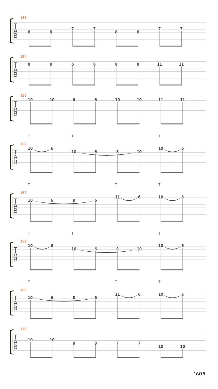 Pangea吉他谱