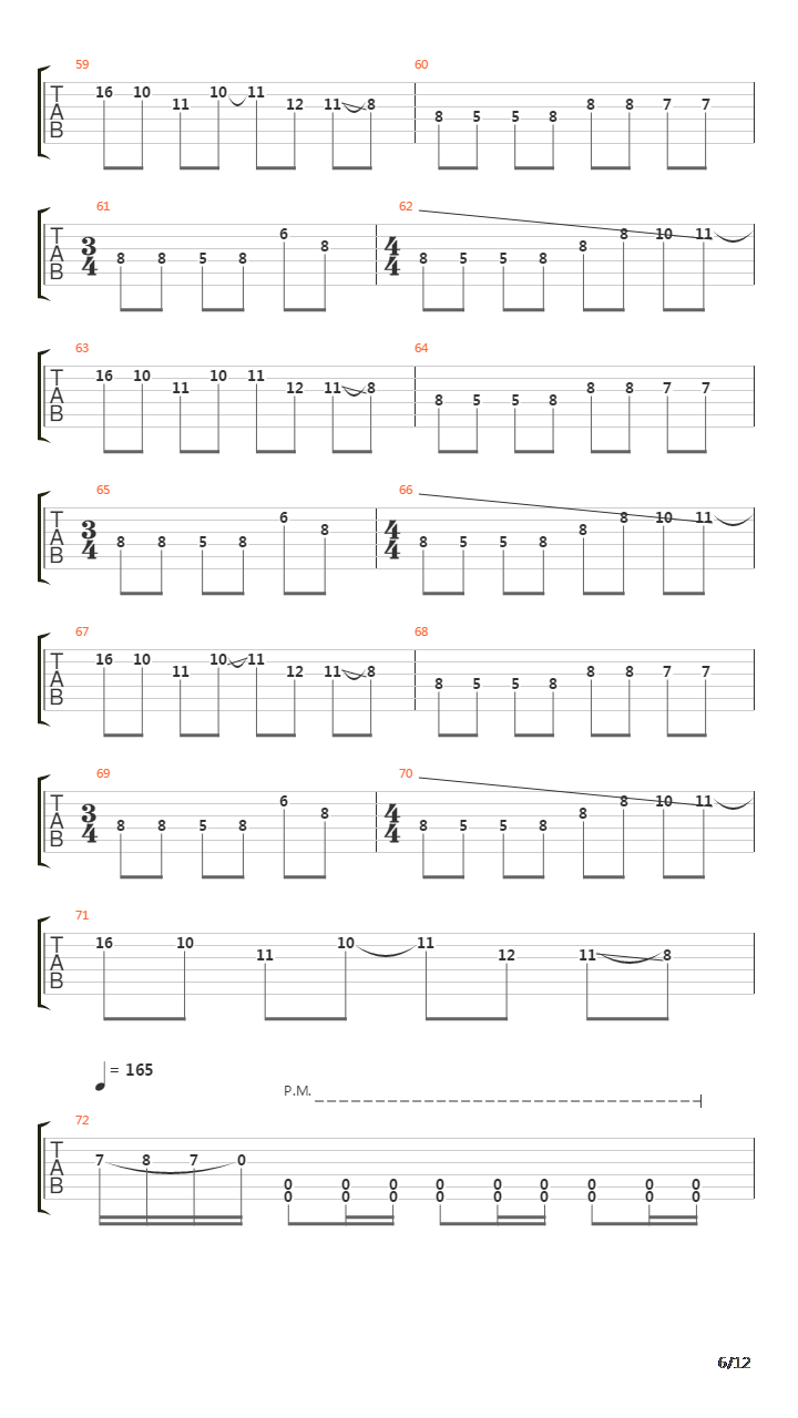 Rationalist吉他谱