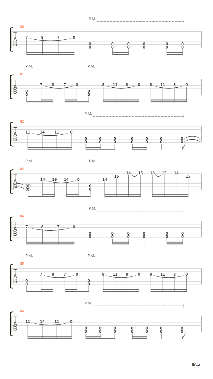 Rationalist吉他谱