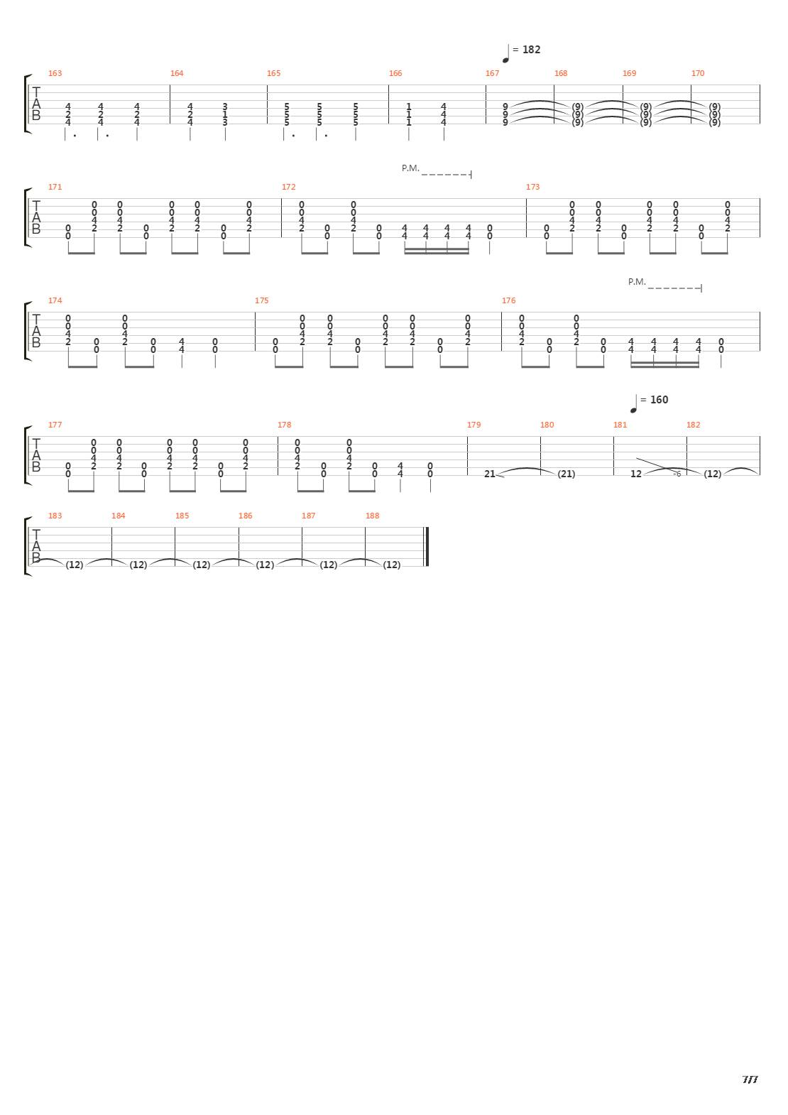 The First Step吉他谱