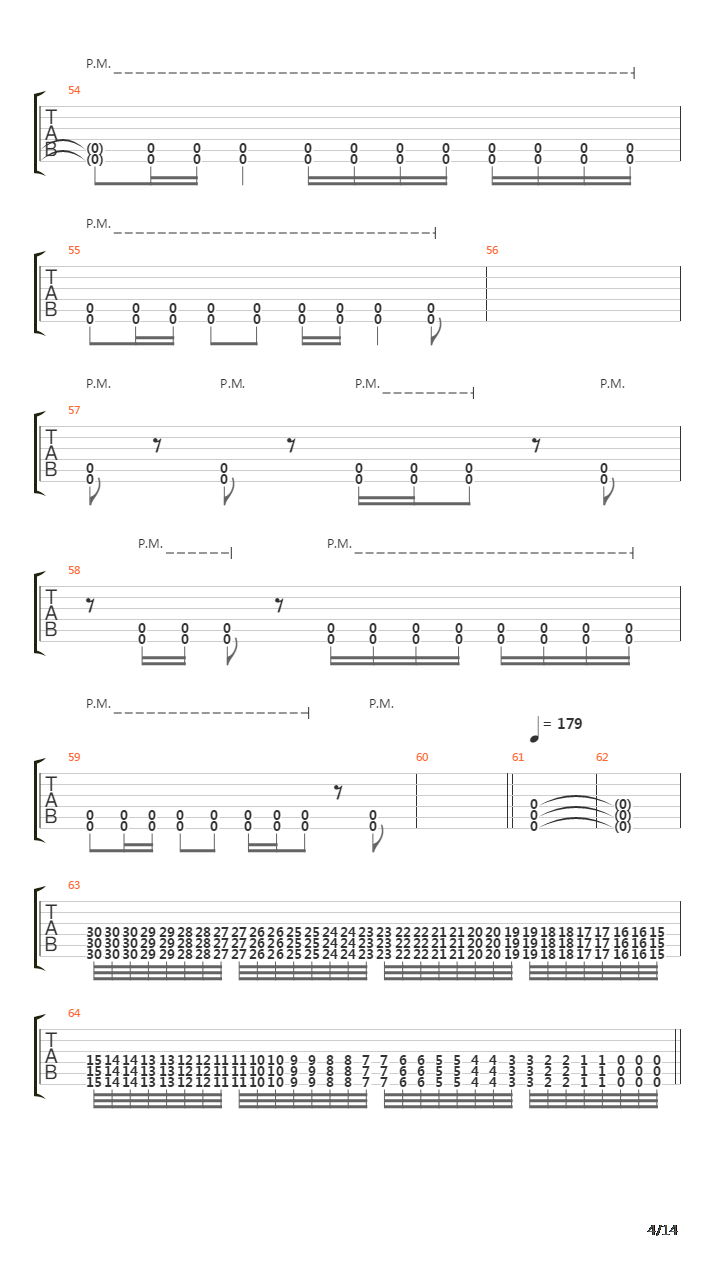 Thirty And Seven吉他谱