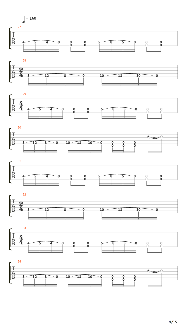 Vital Signs吉他谱