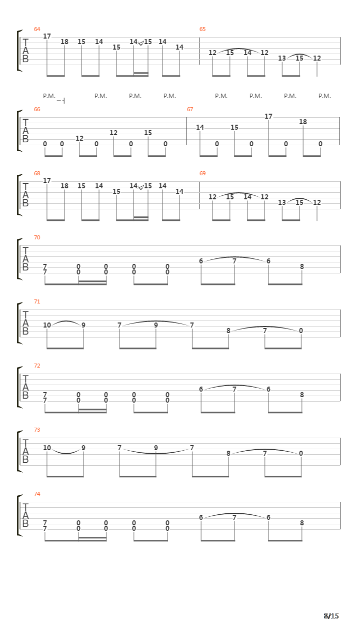 Vital Signs吉他谱