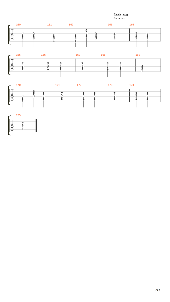 Avantasia吉他谱