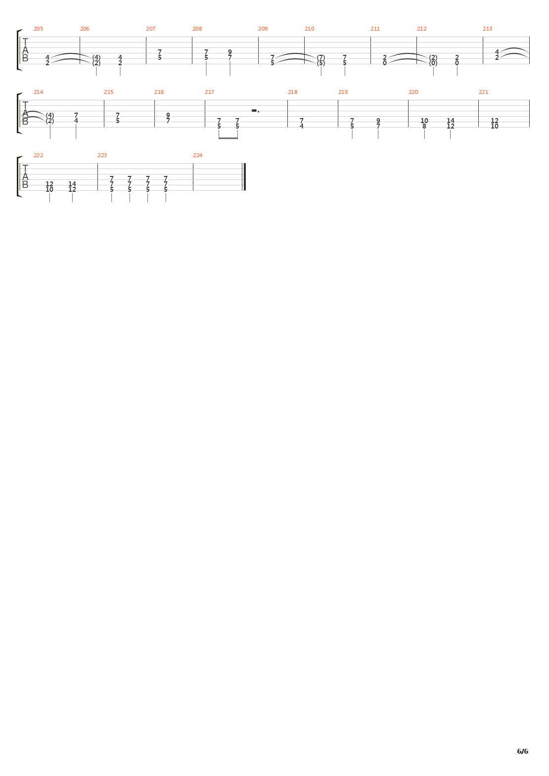 Shelter From The Rain吉他谱