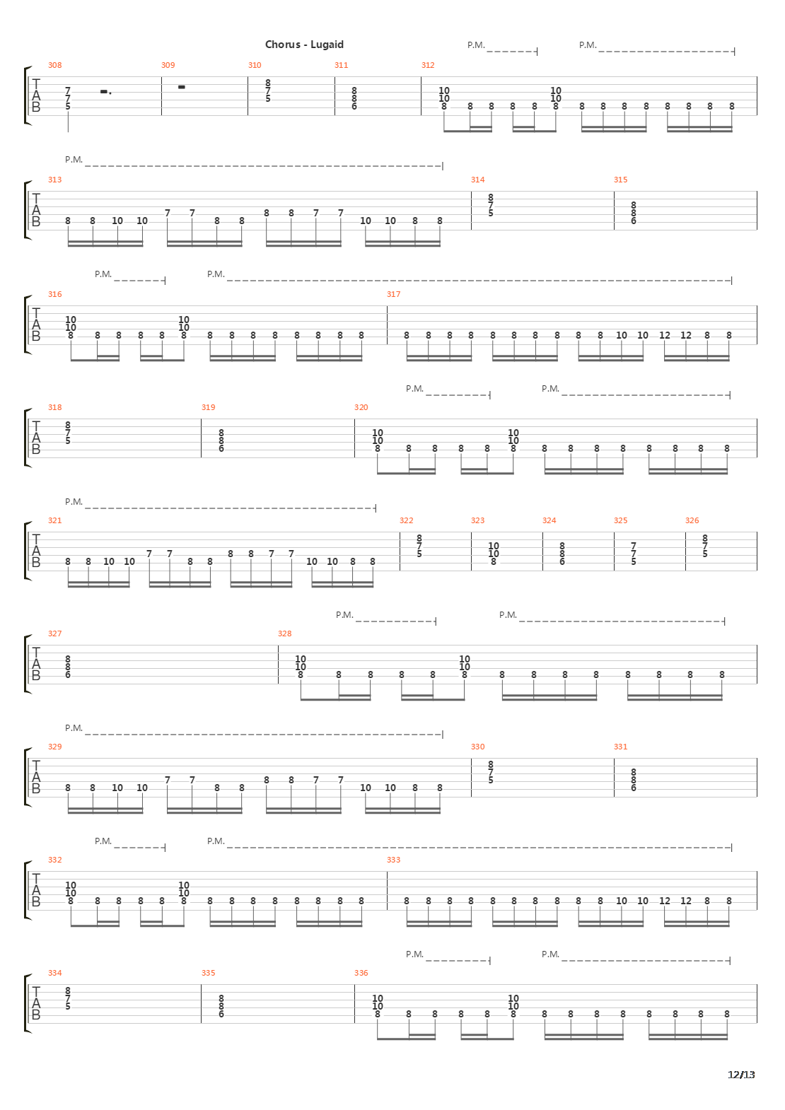 The Tower吉他谱