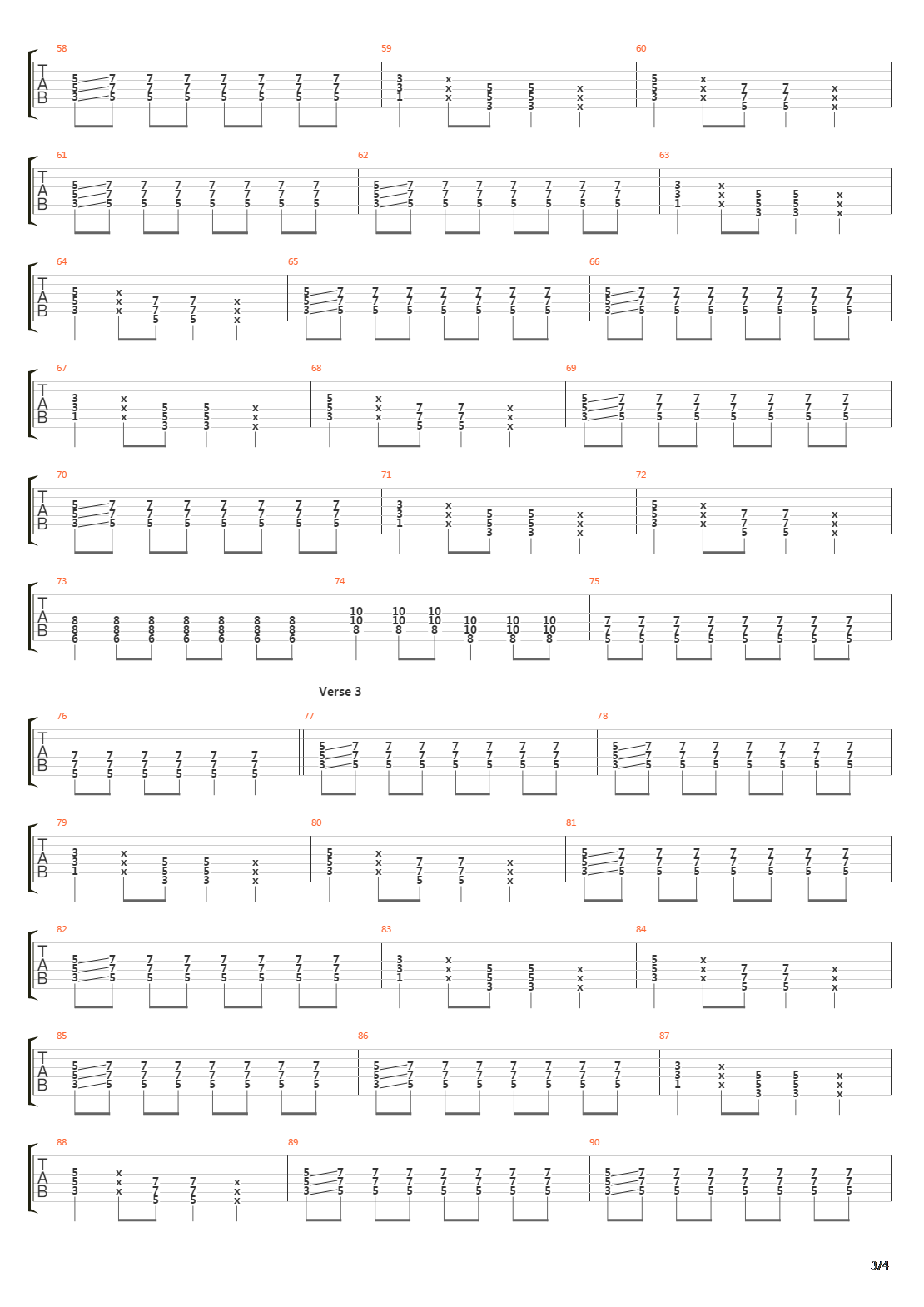 10 In 2010吉他谱