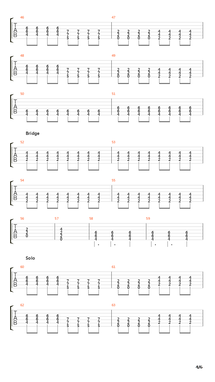 21st Century Digital Boy吉他谱