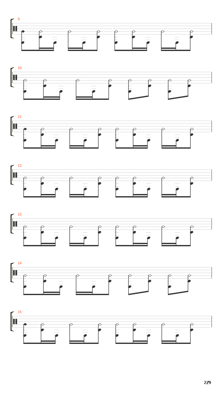 Automatic Man吉他谱