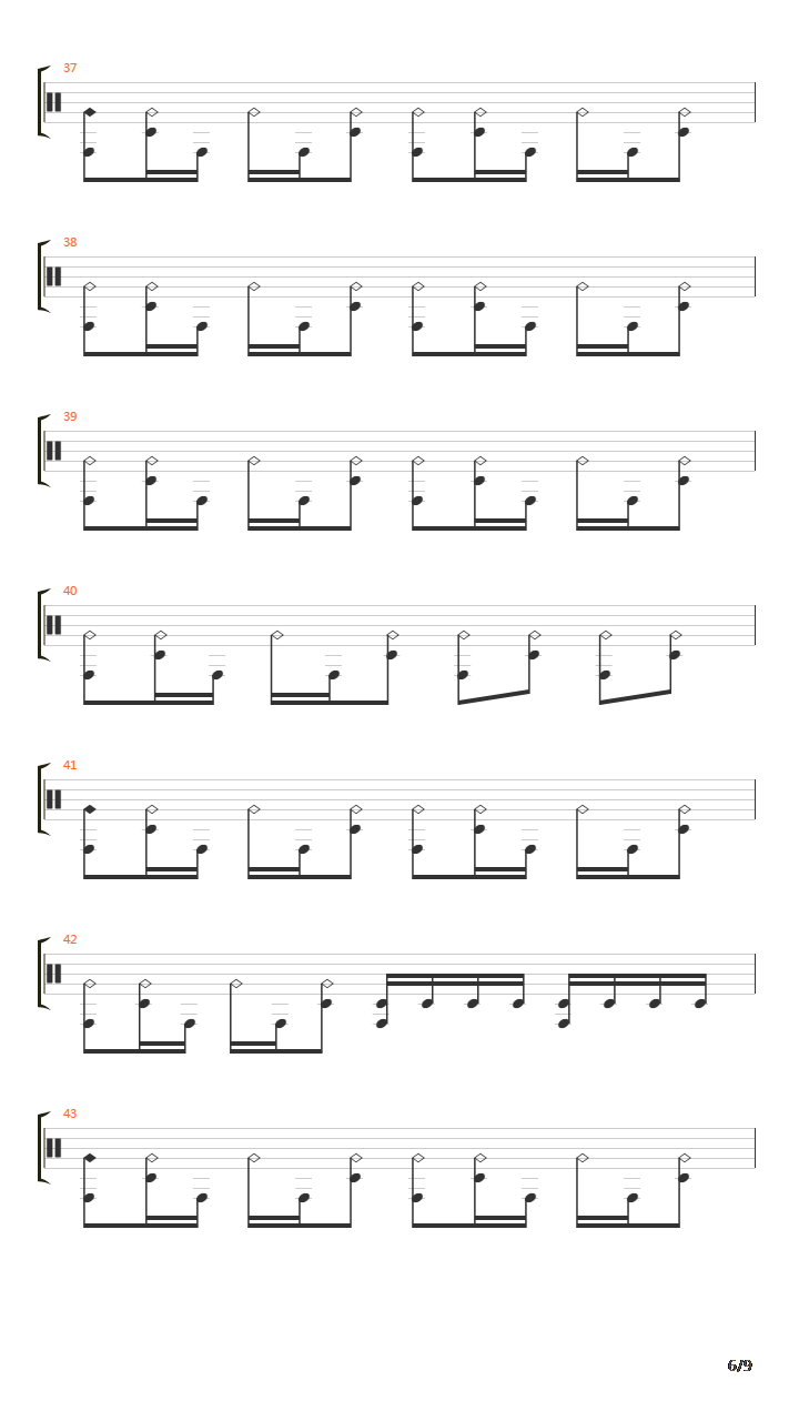 Automatic Man吉他谱