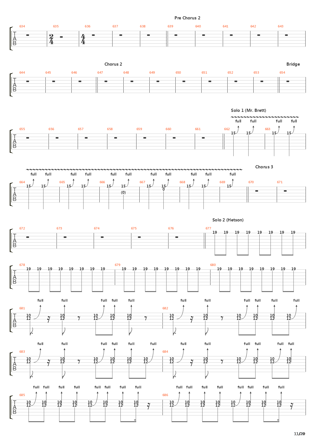 Generator吉他谱