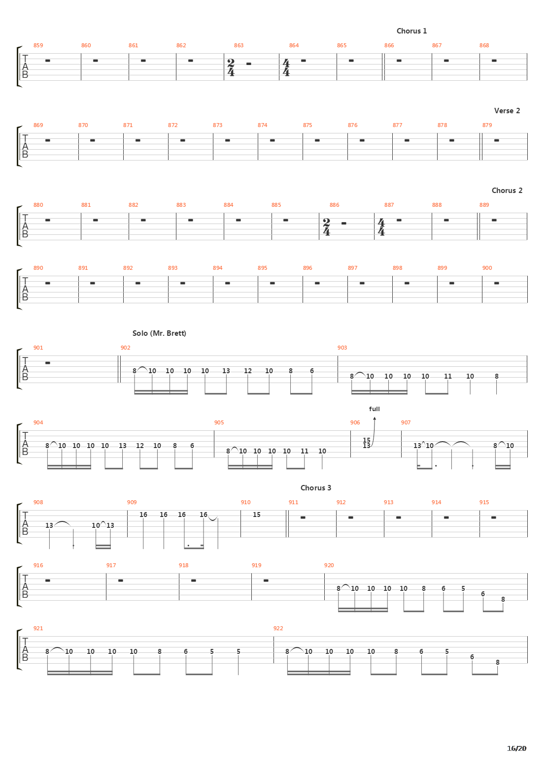 Generator吉他谱