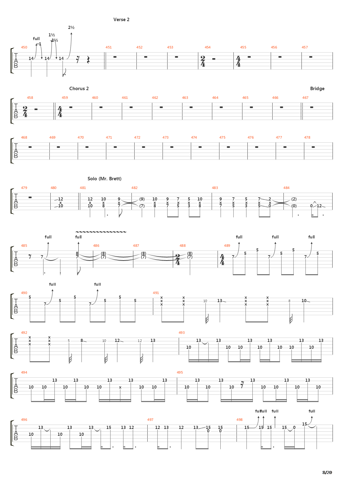 Generator吉他谱