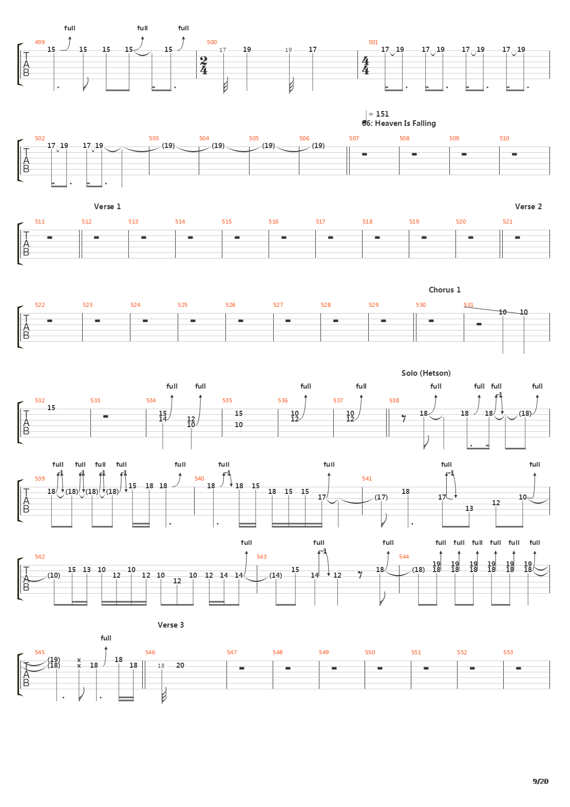 Generator吉他谱