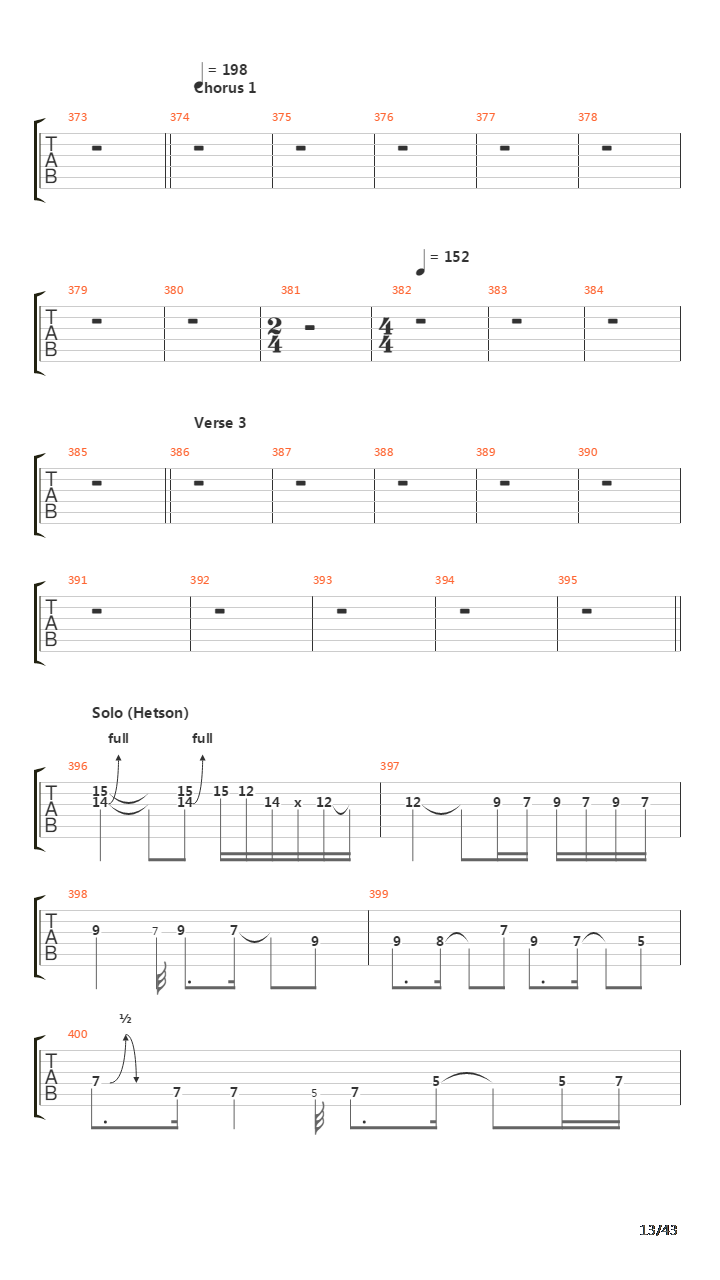 Generator吉他谱