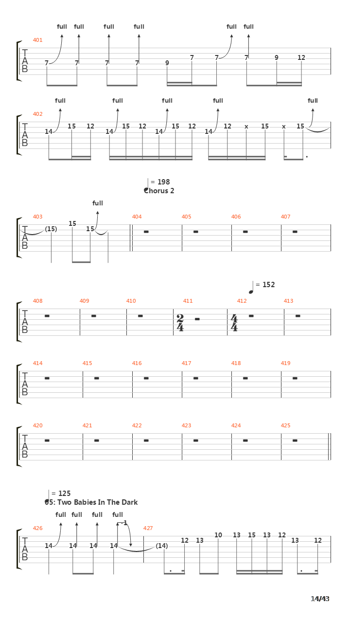 Generator吉他谱