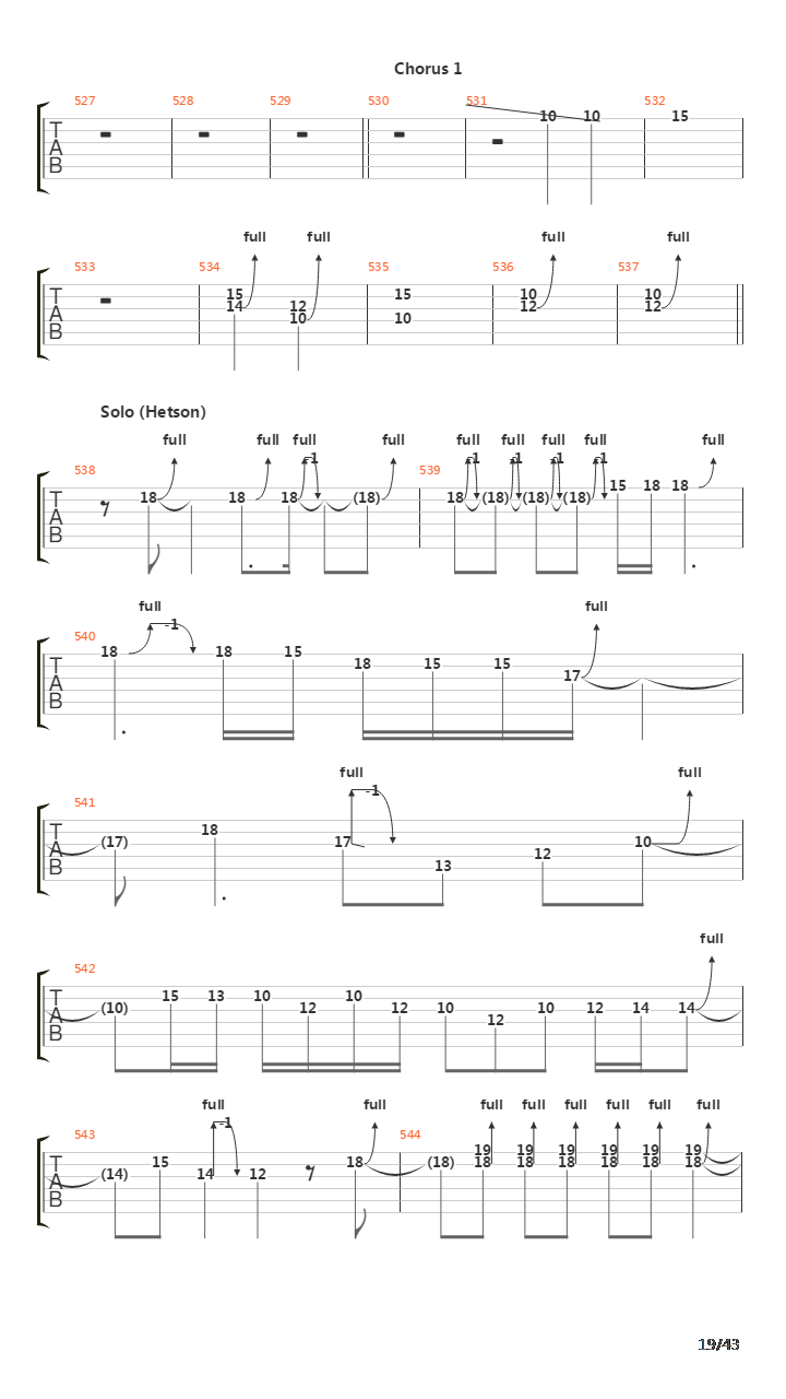 Generator吉他谱