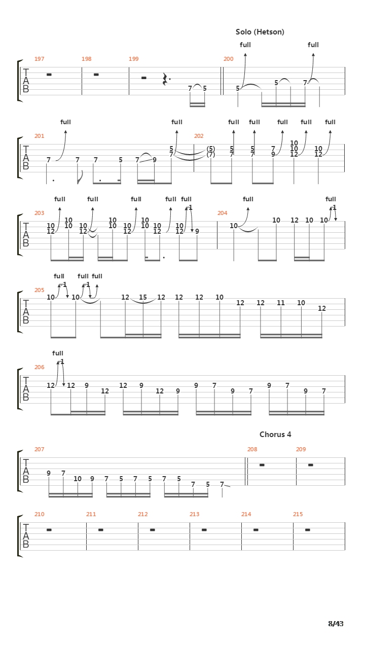 Generator吉他谱