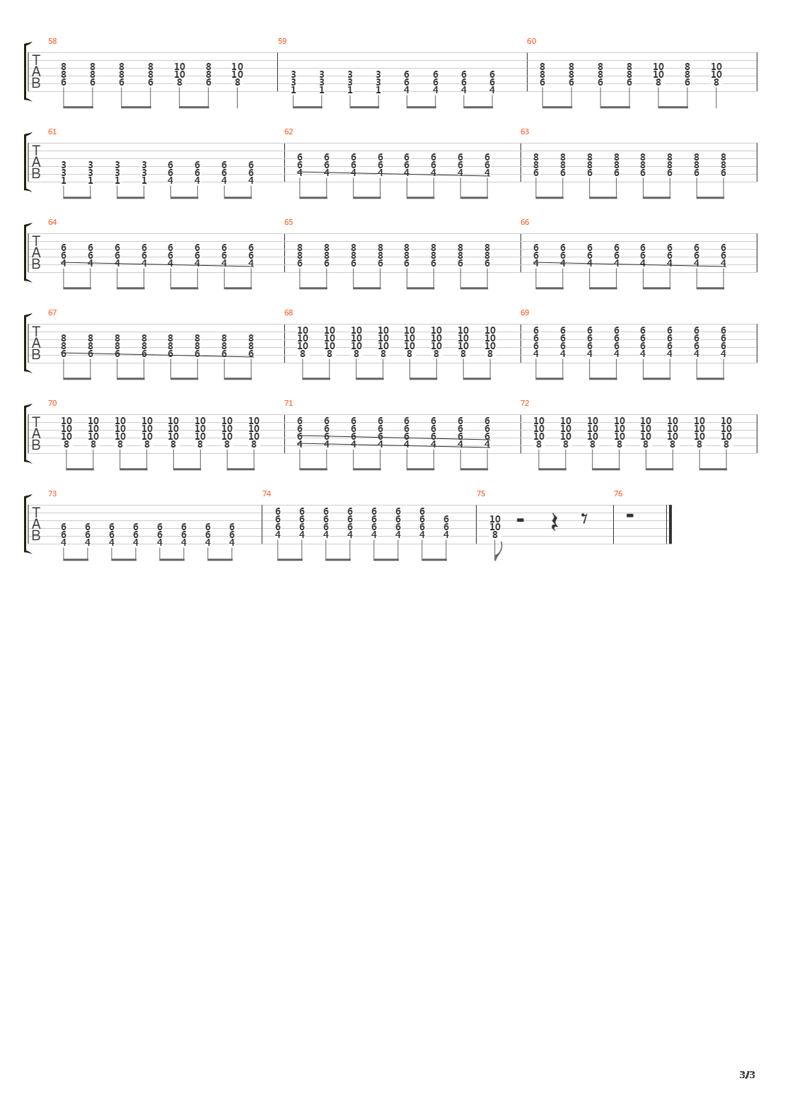 Modern Man吉他谱