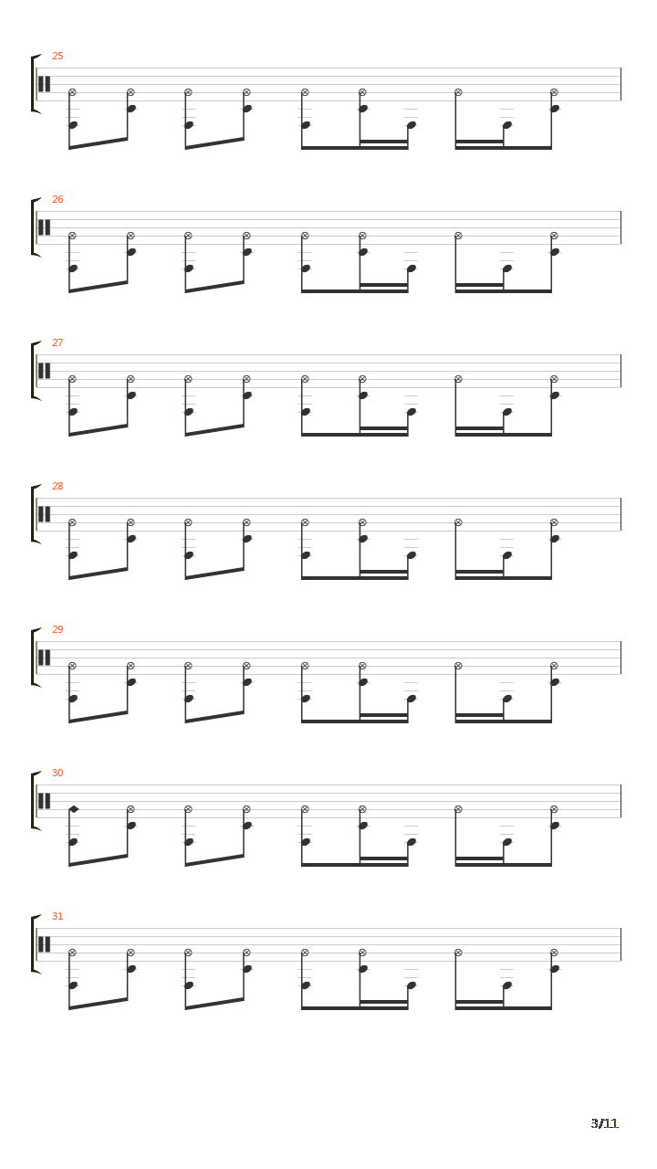 Progress吉他谱