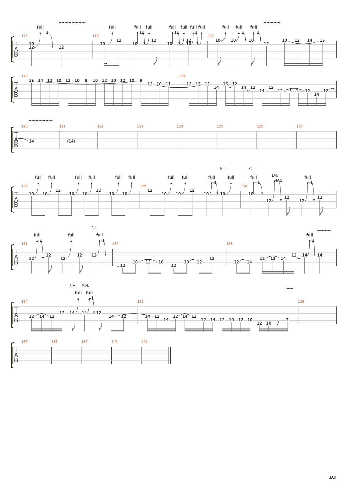 The Defense吉他谱