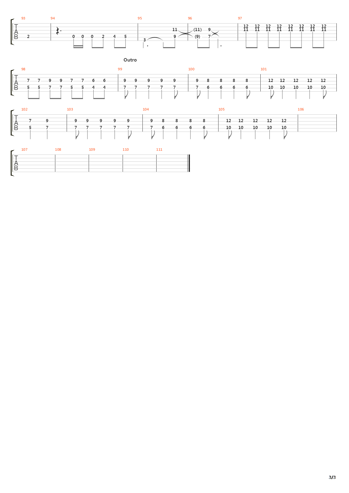 The Same Person吉他谱