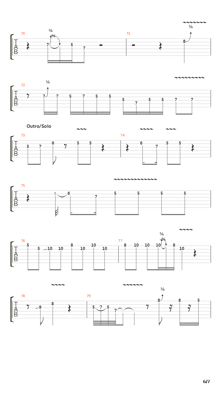 Chains And Things吉他谱