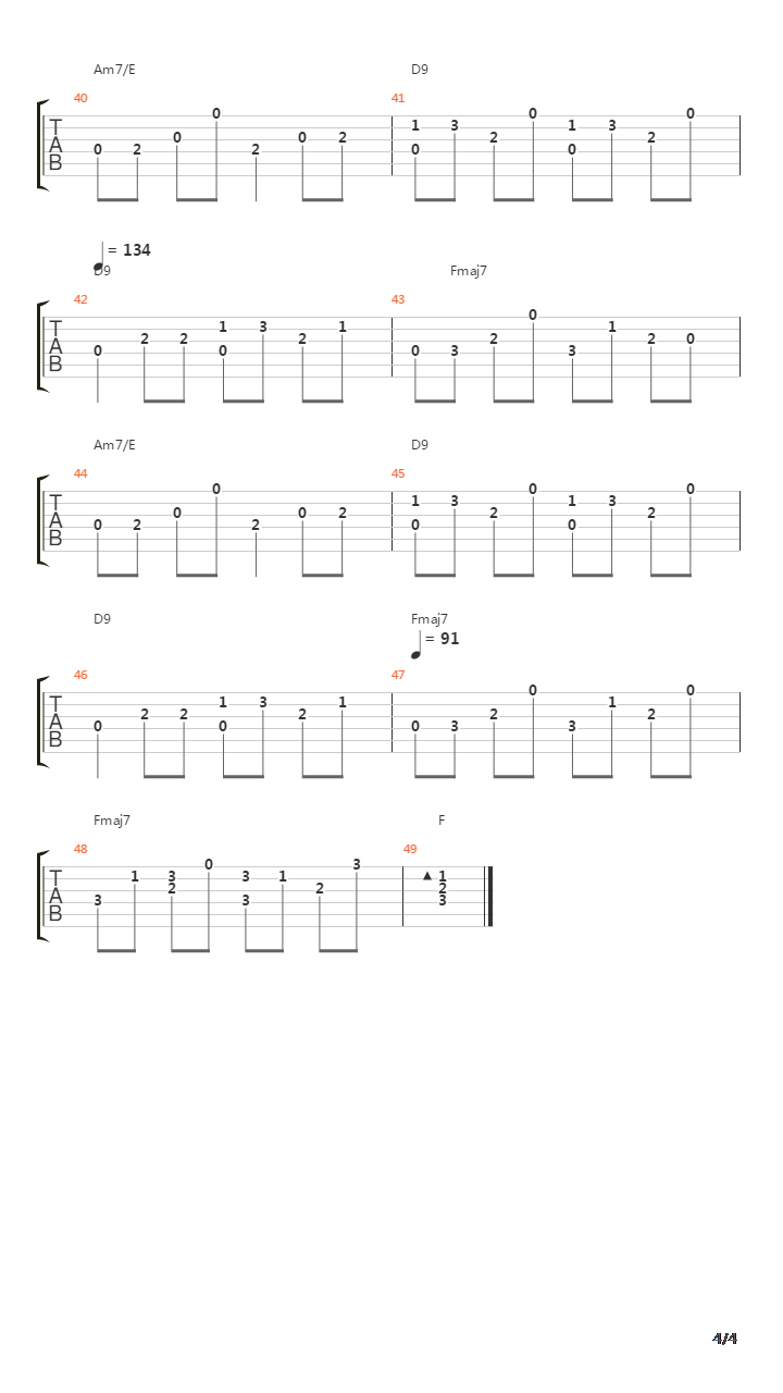3吉他谱