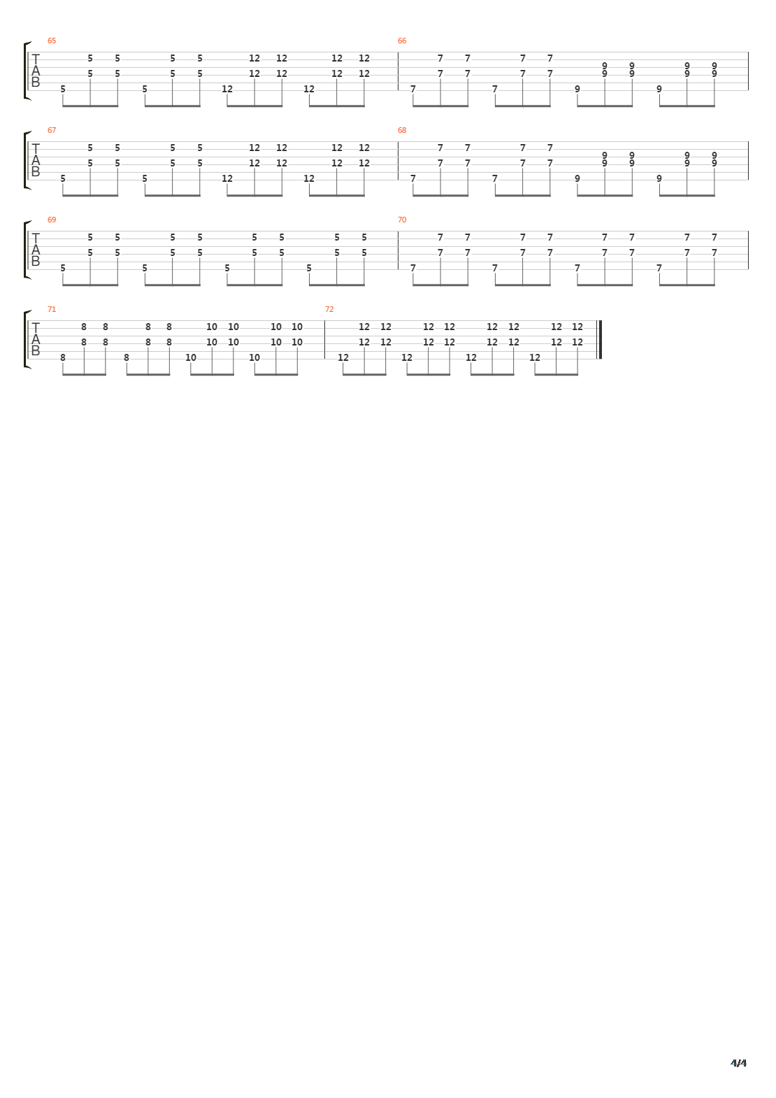 Lifeline吉他谱