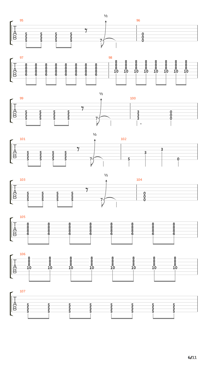 Covered In Cowardice吉他谱