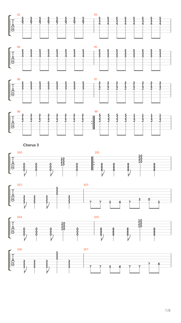 How It Goes吉他谱