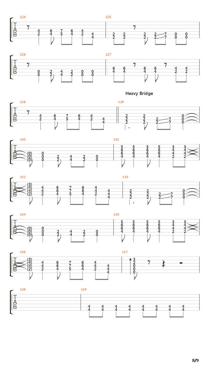 Line And Sinker吉他谱