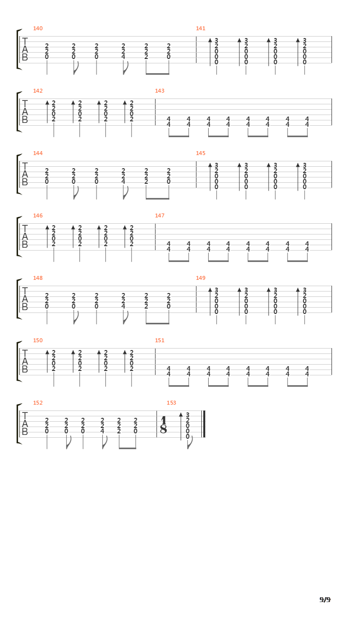 Line And Sinker吉他谱