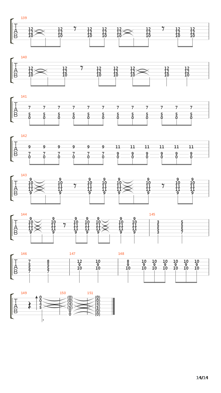 Navy Song吉他谱