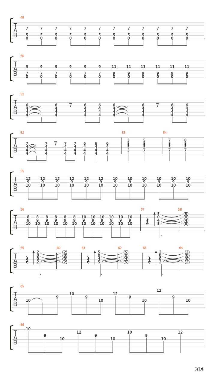 Navy Song吉他谱