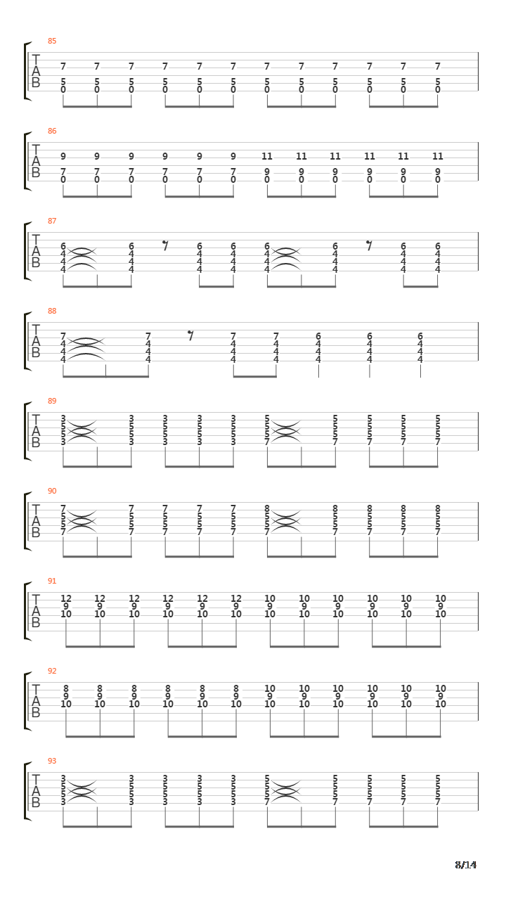 Navy Song吉他谱