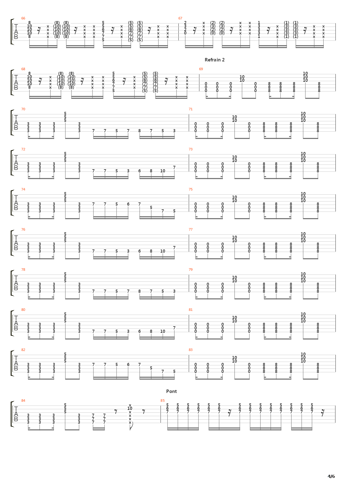 This Is How It Goes吉他谱