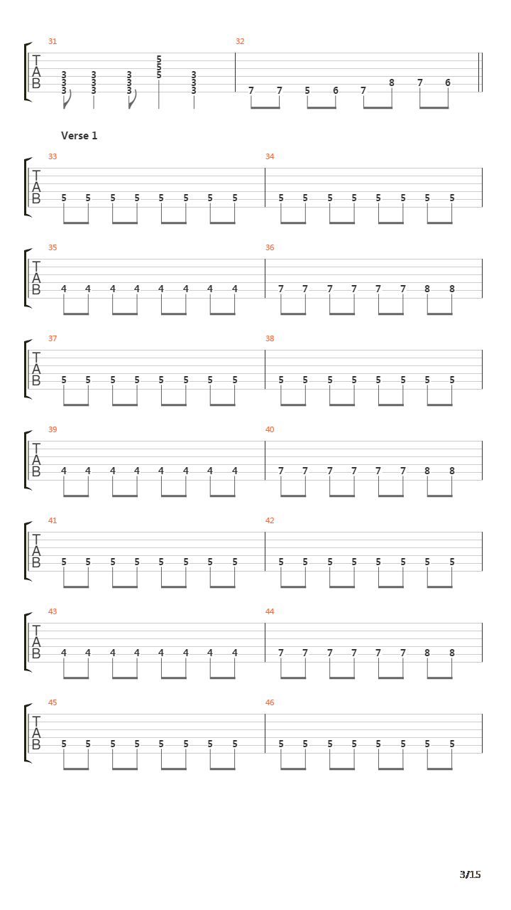 This Is How It Goes吉他谱