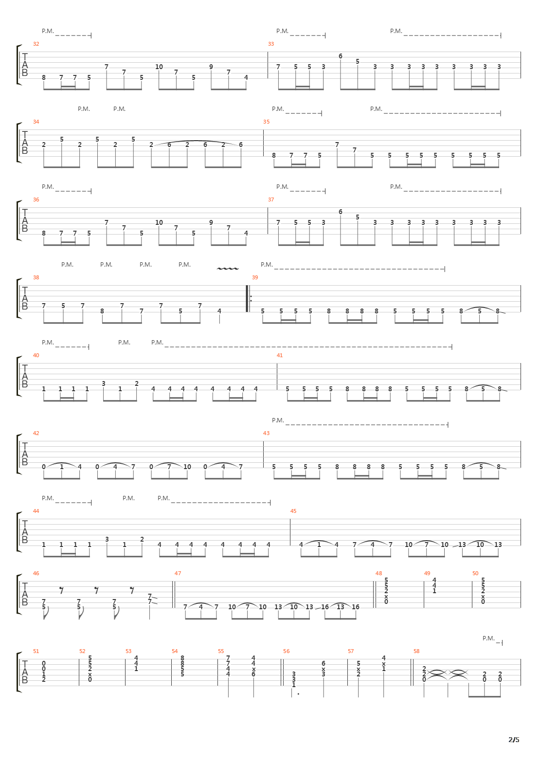 Carbonized In Cruciform吉他谱