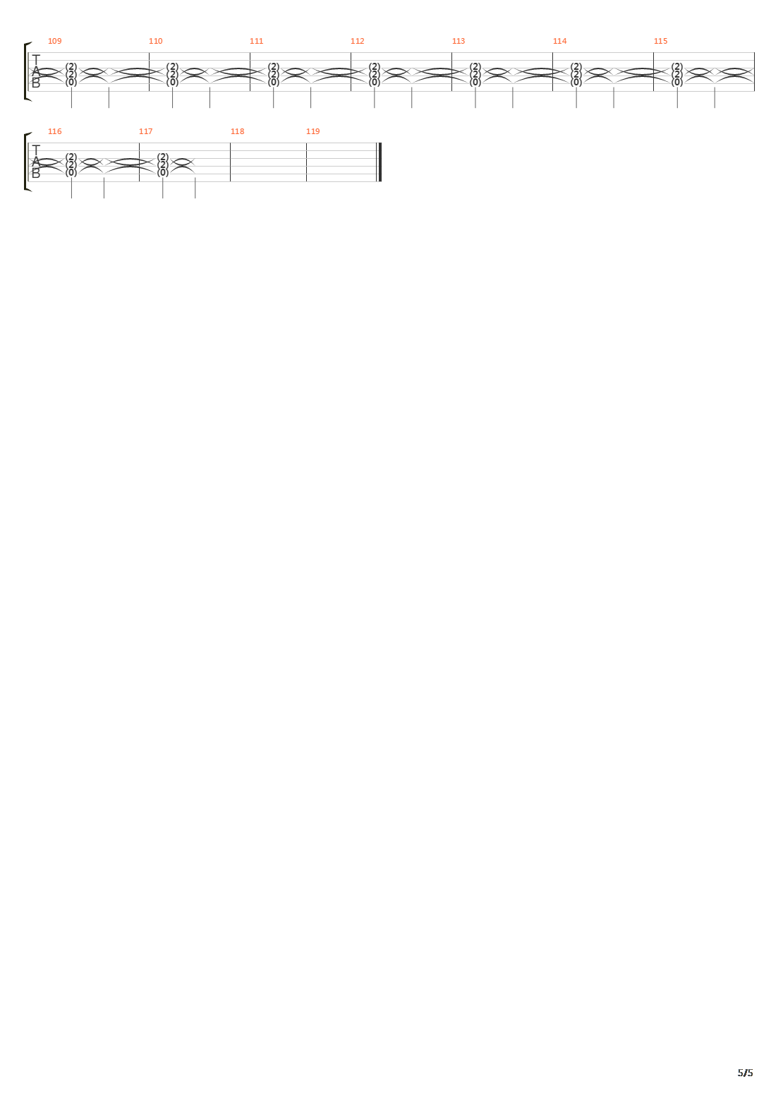 Carbonized In Cruciform吉他谱