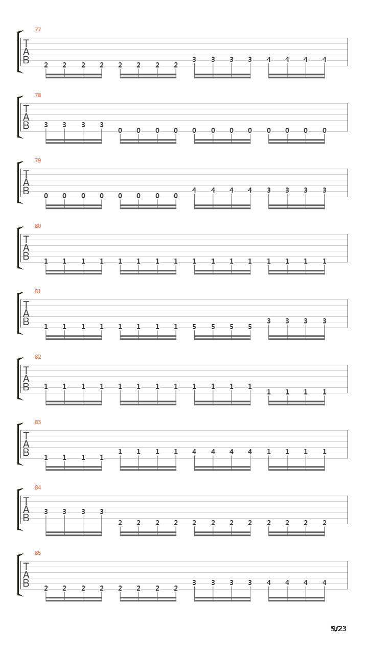 Into The Everblack吉他谱