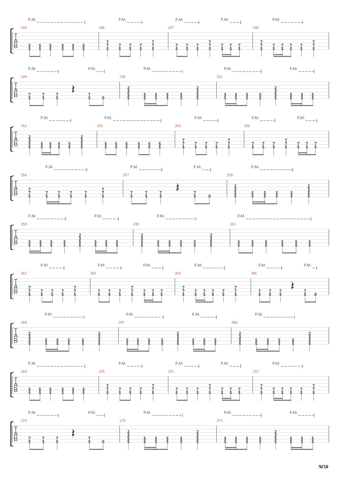 Map Of Scars吉他谱