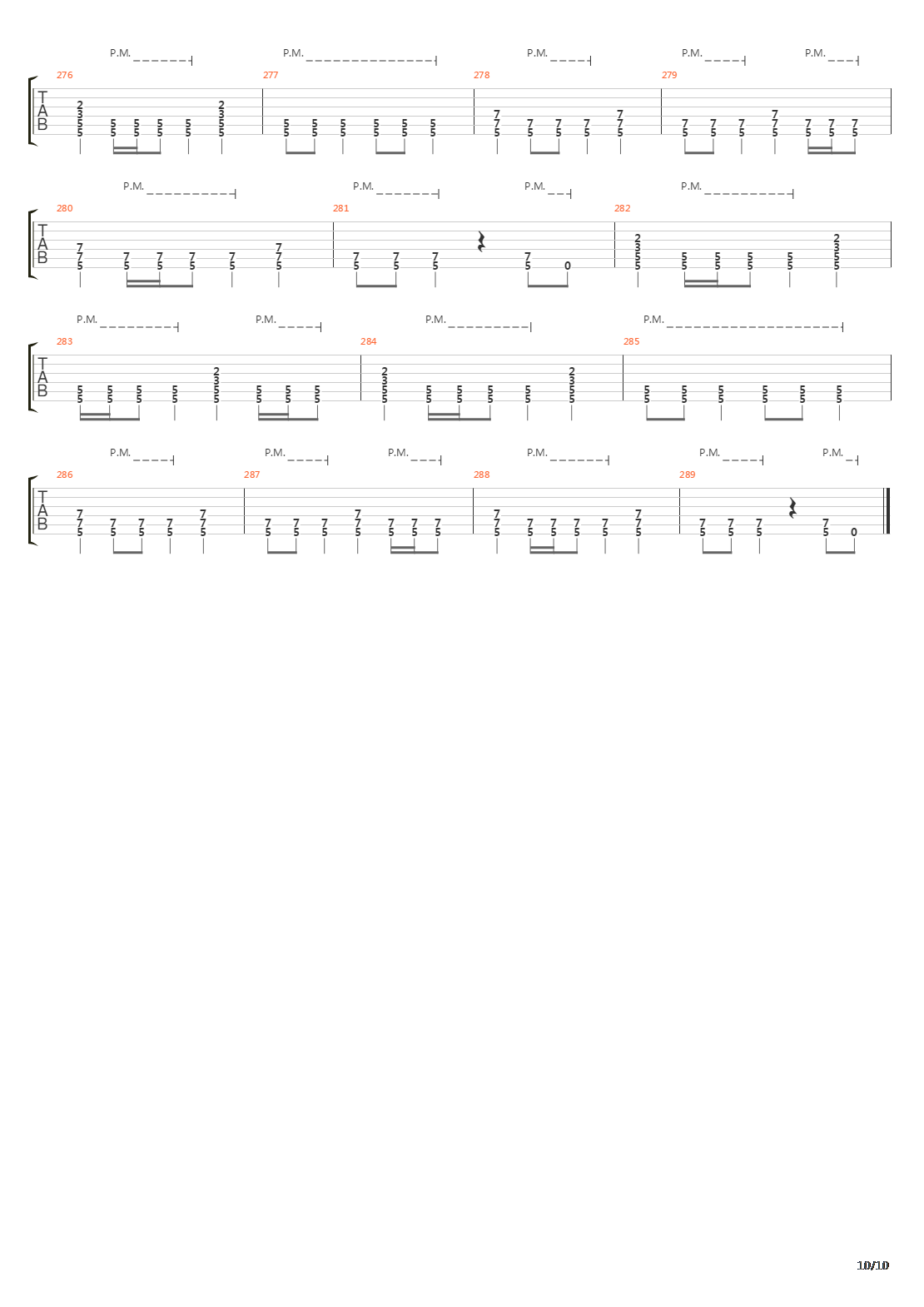 Map Of Scars吉他谱