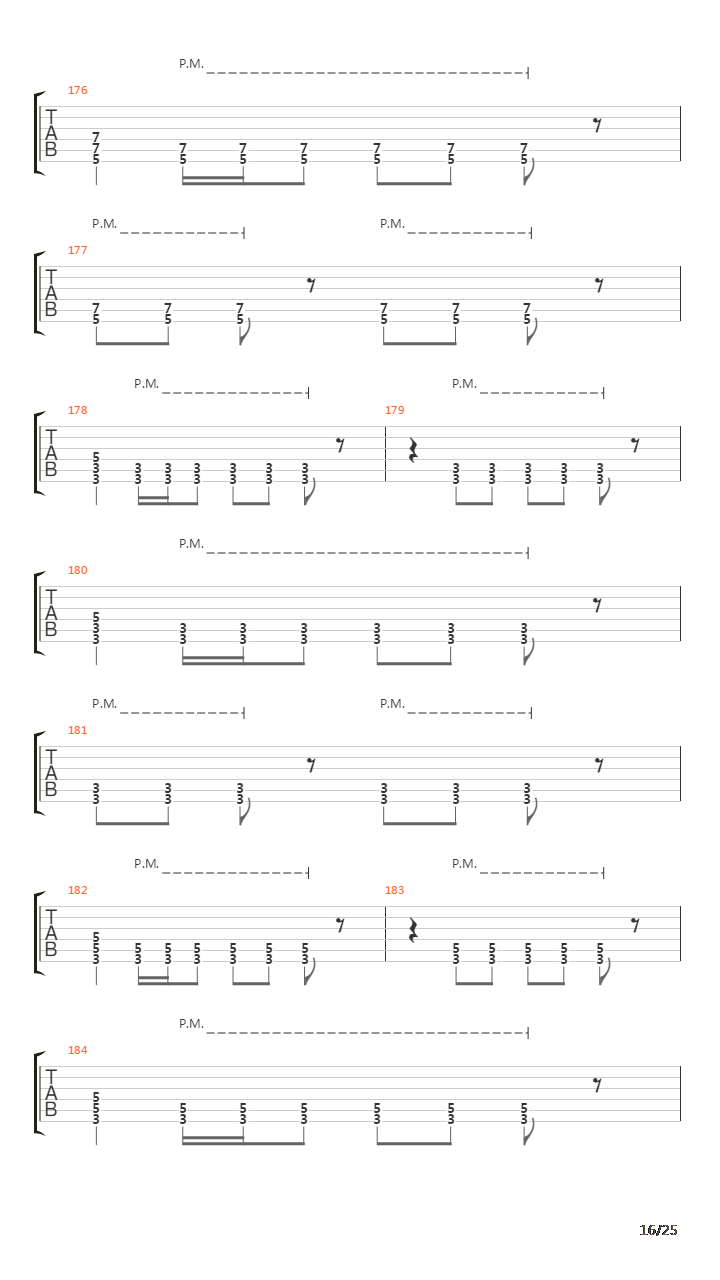 Map Of Scars吉他谱