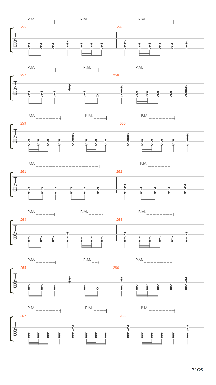 Map Of Scars吉他谱