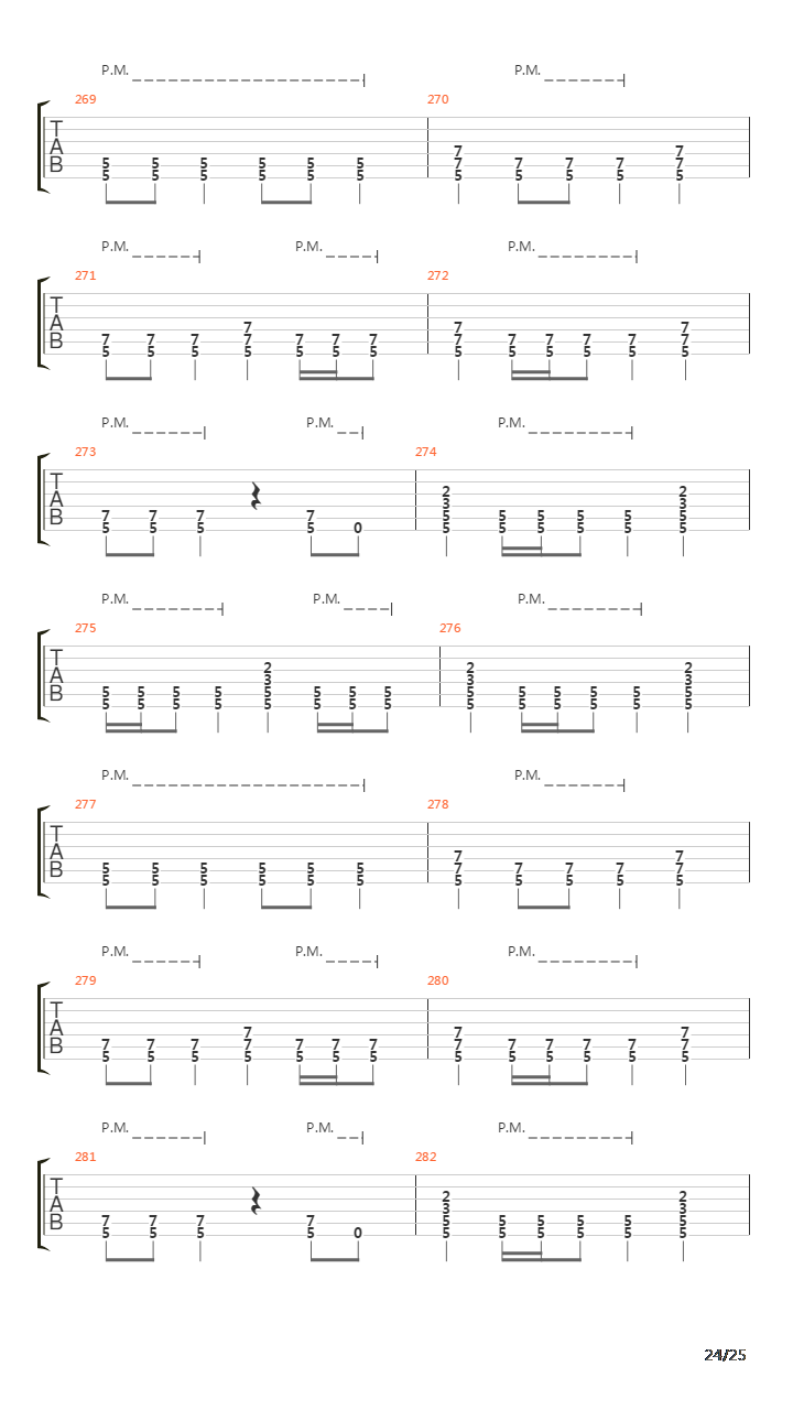 Map Of Scars吉他谱