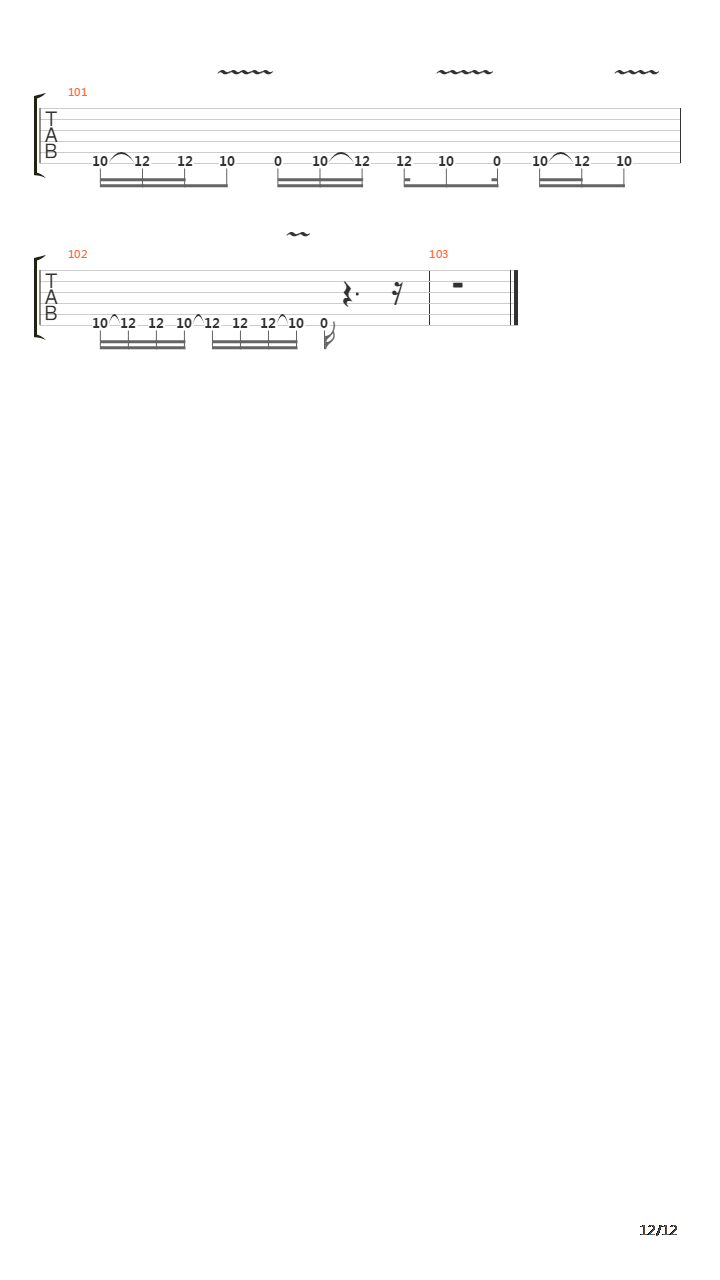The Beginning At Last吉他谱